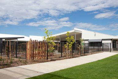 Exterior of a school building