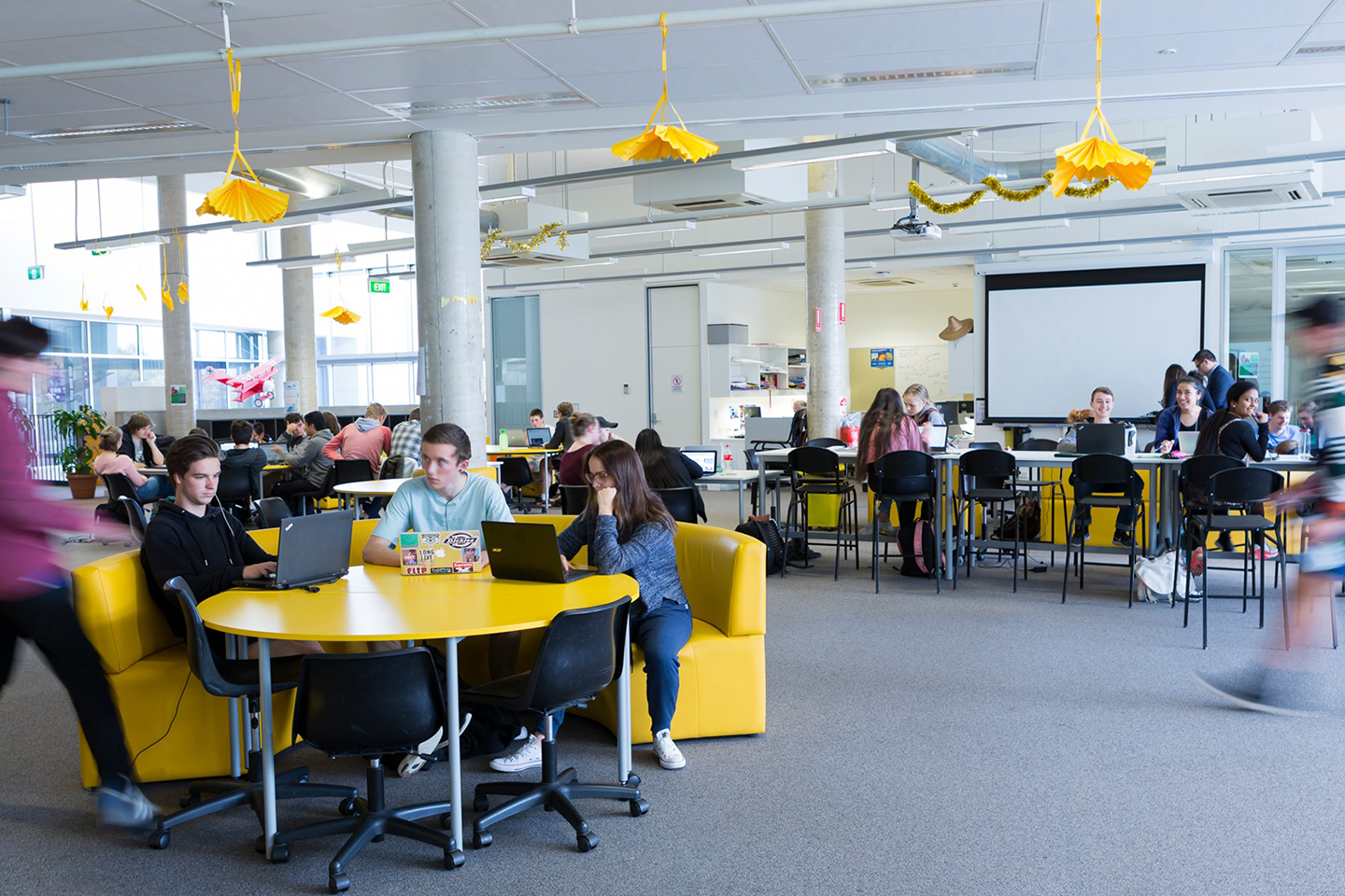 Photo of ASMS student learning area